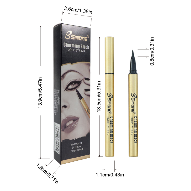 charming black liquld eyeliner-6030