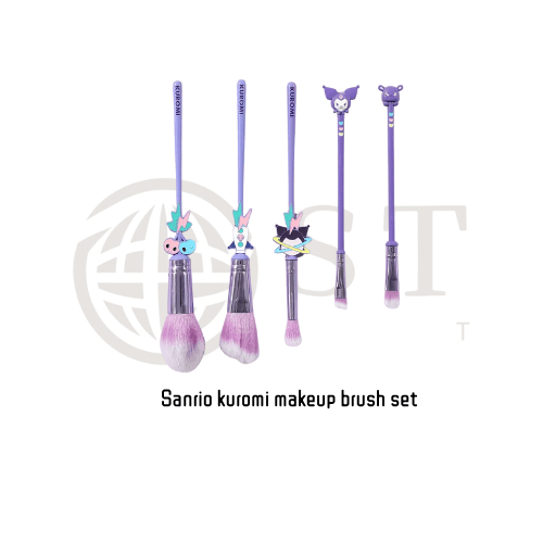 Sanrio kuromi makeup brush set